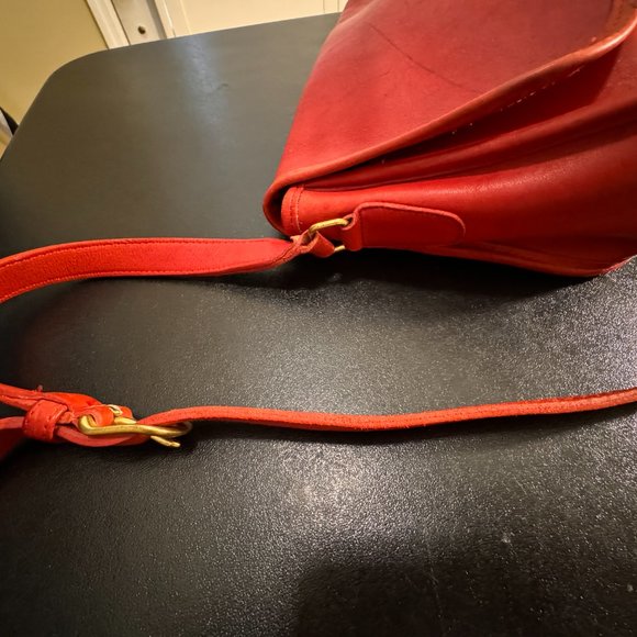 Coach vintage red crossbody bag 3846 - Picture 11 of 16